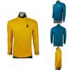Star Trek Beyond Shirt Spock Cosplay Costume Top With Colorful Badge Design