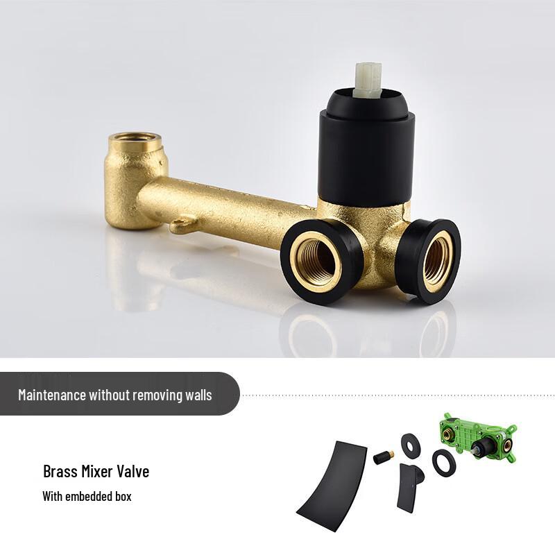 OEING Concealed Wall-Mounted Waterfall Faucet