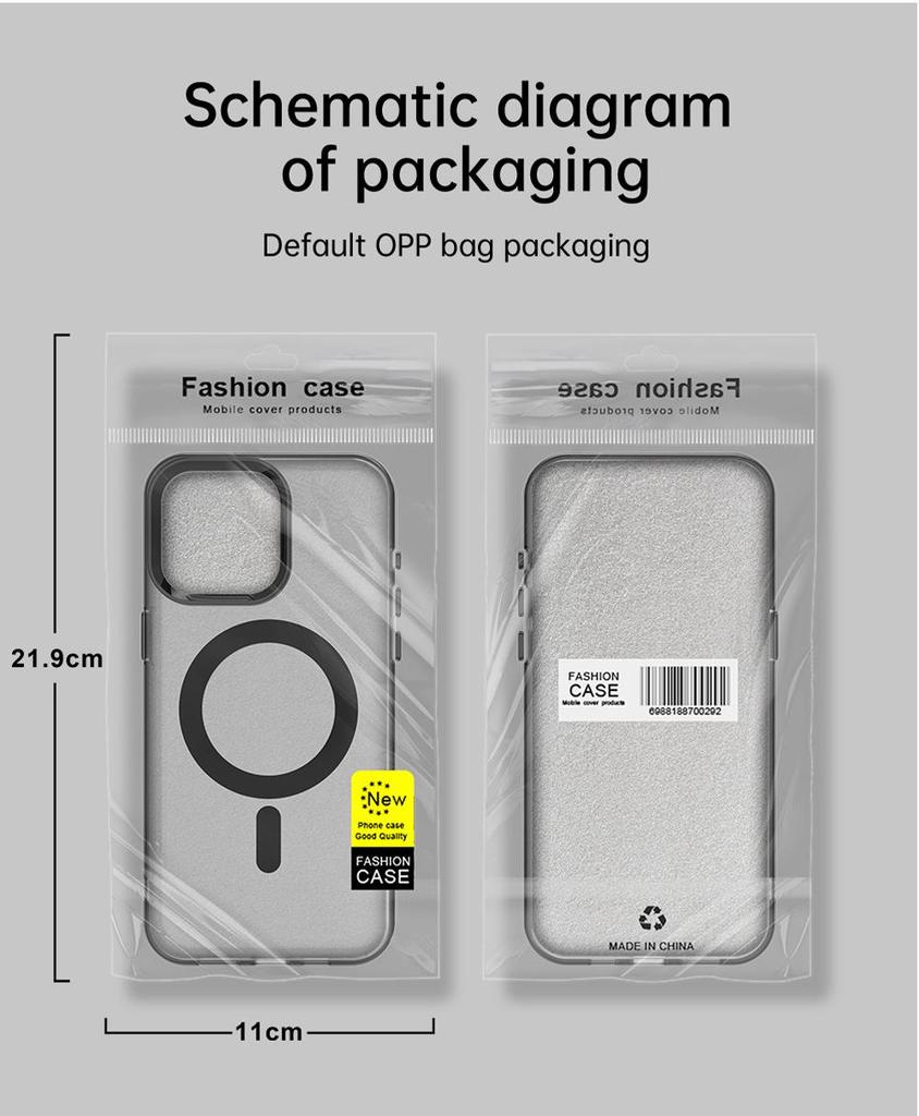 Frosted Magnetic Phone Case for Samsung S26 Ultra - Compatible with S24/S23, Skin-like Design, New Model A57.