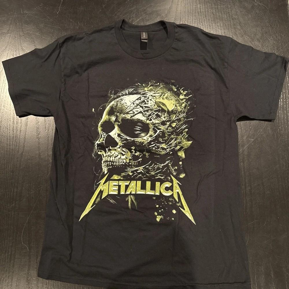 Metallica M72 Мировой Тур 2025 Графическая Футболка Рок-Группы Размер S-4XL Унисекс XL