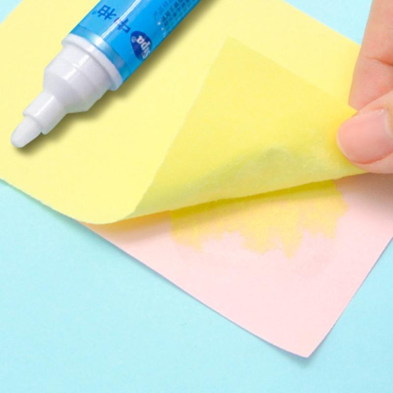 Triple Use Color Changing Solid Glue Stick Fast Dry DIY Craft Envelope Pen Style