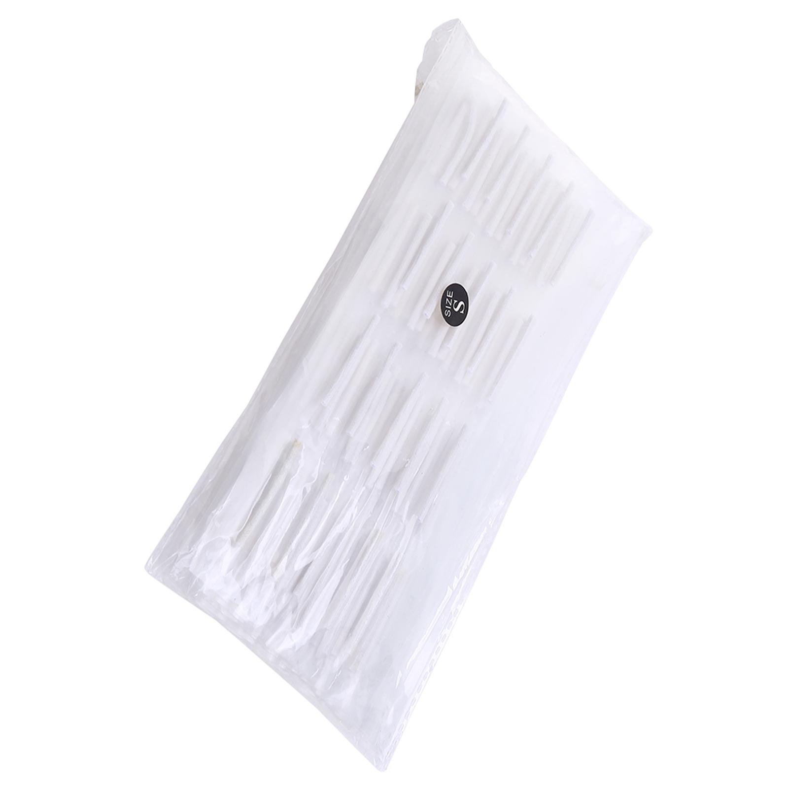 

2 Sizes 200pcs Eyelash Perming Rod Eyelash Curler Wave Stick Pole Eyelash Extension Tools S