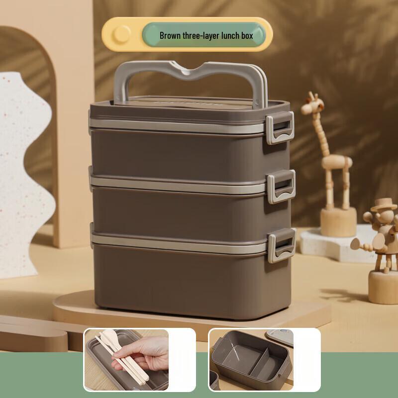 Multi-Compartment Portable Lunch Box