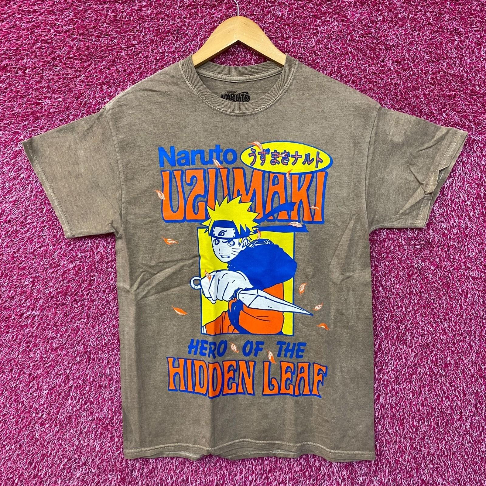 

Naruto Uzimaki Hero of the Hidden Leaf Village Tee Medium S