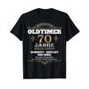 70th Birthday Vintage Car Father Unisex 70s Dad 70 Years Grandpa T Shirt Vintage Top For Everyday Wear Comfortable Stylish