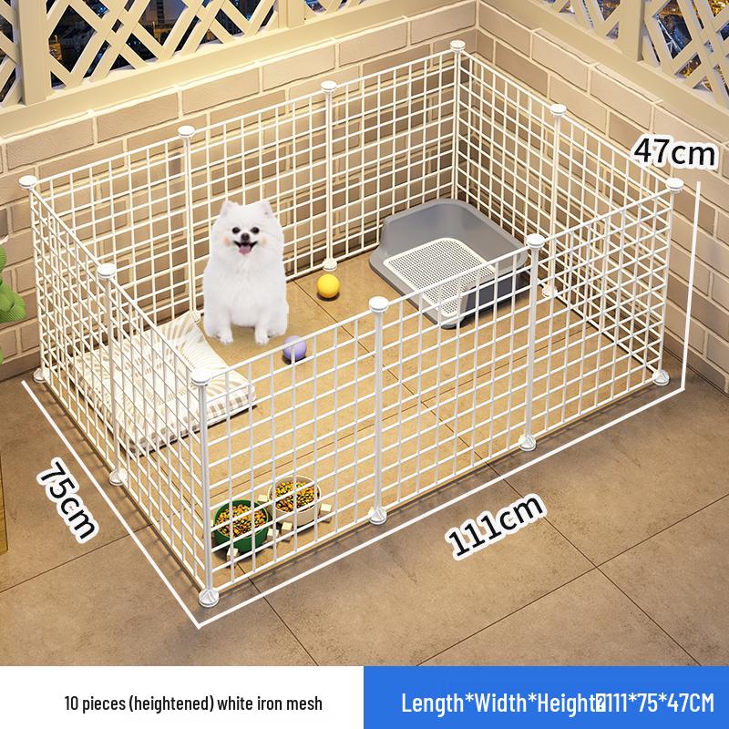 Pet Fence: Indoor Cage and Isolation Gate for Small To Medium Dogs and Cats