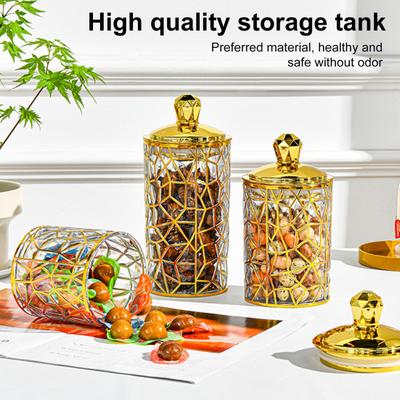 3ks nádoby na potraviny s vzduchotěsnými víky, průhledný design bez BPA, široce používané ořechy, sušenky, mouka, sada nádob na potraviny