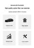 Tesla Model 3/Y Real Carbon Fiber Dashboard & Rearview Mirror Decorative Strips
