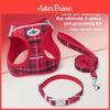Dog Walking Harness Kit With Non Extendable Leash And Collar For Small Pets