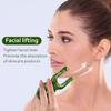 Jade Gua Sha Facial Tools, Jade Massage Tools for Face Nose Eye, Manual Therapy Tools, Handheld Meridians Acupressure Tool Birthday Gifts for Women