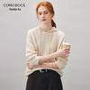 Kemeng Boka Women's Cashmere Hooded Sweater
