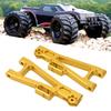 2Pcs Front Rear Lower Swing Arms Aluminum Alloy Lower Suspension Arm for JLB 1Celsius10 Car Truck Series