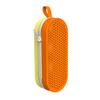Swimming Goggles Case Double-Sided Color with Portable Handle Container Soft Silicone Ventilation Holes Water Drainage Storage Box