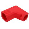 Dust Extraction Adapter Fit for DWE7485 Table Saw 2.5in Collector Port Connector with Hook Efficient Collection Simple Installation Red