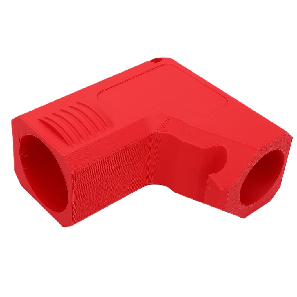 Dust Extraction Adapter Fit for DWE7485 Table Saw 2.5in Collector Port Connector with Hook Efficient Collection Simple Installation Red