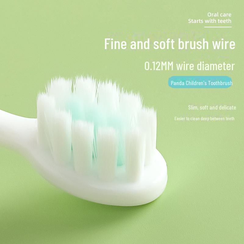 Sakura Kids' Toothbrush with Soft Bristles - Cartoon Design for Ages 3-12, Gentle Gum Protection, Small Head