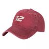 Casquette de Baseball Robuste Chapeaux Hommes Femmes Visière Protection Snapback Marco Bezzecchi 72 Casquettes