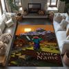Minecraft Customizable Name Floor Mat Perfect For Foyer Playrooms Hallway Outdoor Antislip Carpet Office Home Decor Spiritual Gift