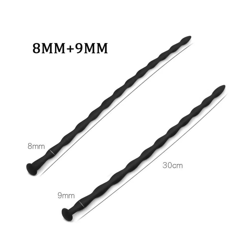 RUNYU Silicone Wave Horse Eye Stick Urethran Expander Sextoys SM Penis Plug Men Urethra Masturbation Stimulator Adult Supplies