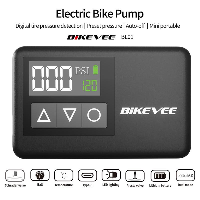 Wireless Mini Electric Smart LCD Digital Tire Inflator Rechargeable Car Motorcycle Bicycle Balls Inflator Pump Portable Air Pump