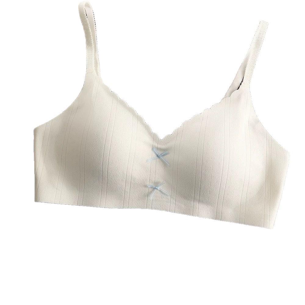 Bezešvá push-up podprsenka v japonském stylu pro malá prsa - Pohodlná, bez kostic, tenká s mašličkou