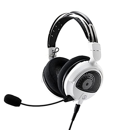

Audio-Technica ATH-GDL3 WH Gaming Headset/Open/PC/PS4/PS5/Switch/Xbox One/ Detachable Mic/ 3.5mm ...