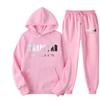 Hot-selling Trendy Fashion Men's and Women's Casual Hooded Fleece Sweater Sports Suit