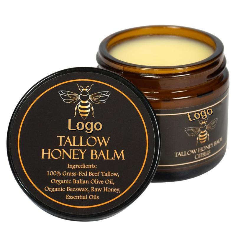TK Cream Honey Tallow Balm with Grass-fed Olive Oil - Skincare In Stock