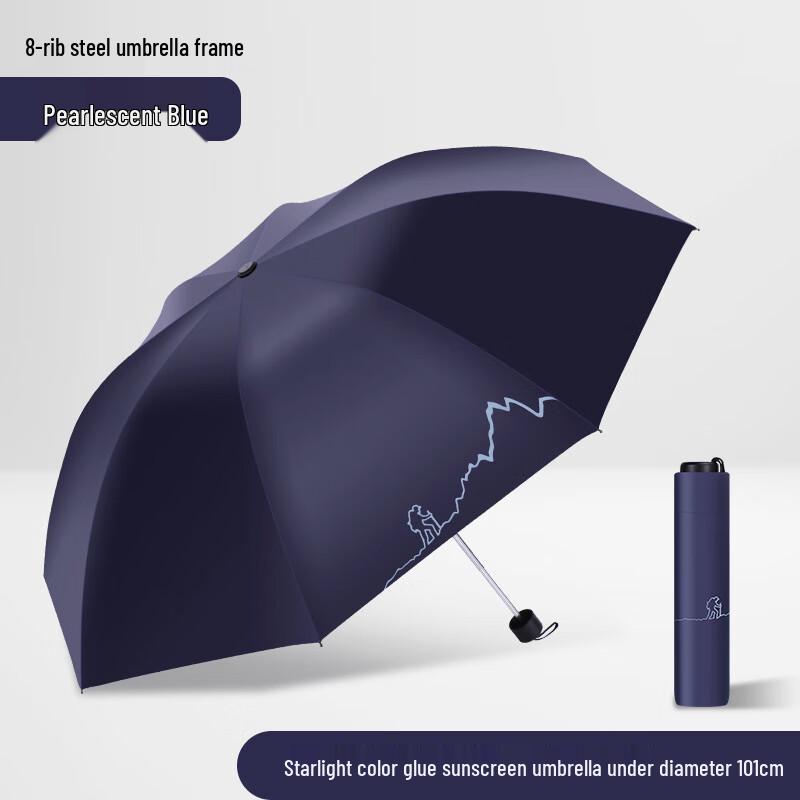 Paradise Umbrella Traveler Large UV-Protection Folding Umbrella