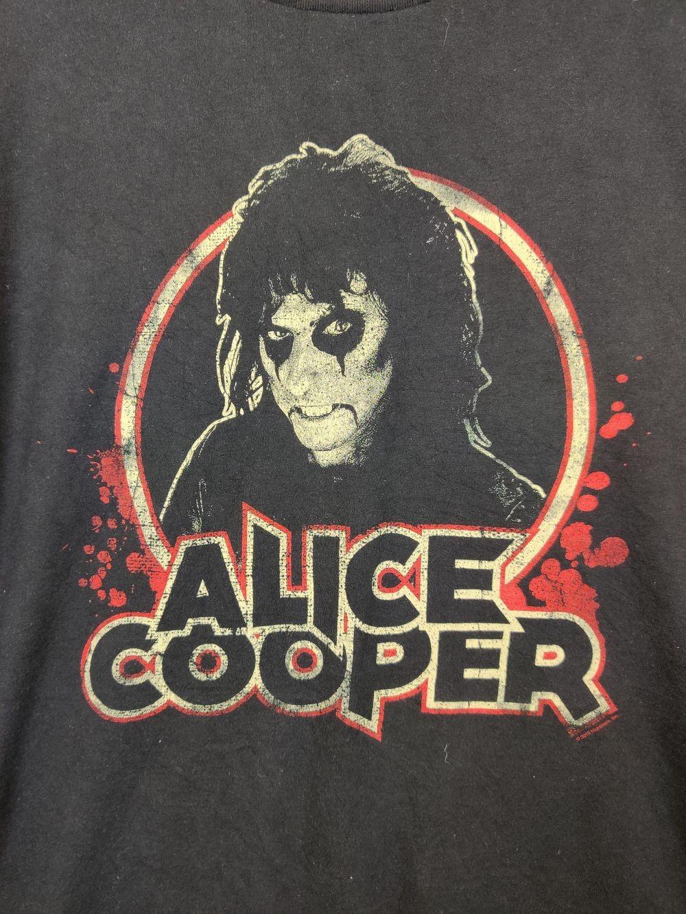 Alice Cooper Band T shirt Alice Cooper Basic Style Black Unisex T shirt KH13859 S