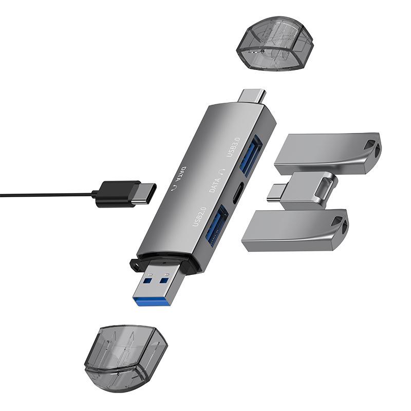 All-in-One High-Speed USB Kartenleser und Hub für Mobilgeräte und Computer