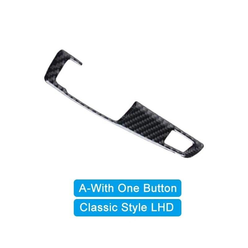 Autocolant decorativ din fibra de carbon pentru panou schimbător de viteze pentru mașină pentru BMW Seria 5 F10 2011-17 Accesorii de interior pentru stil auto