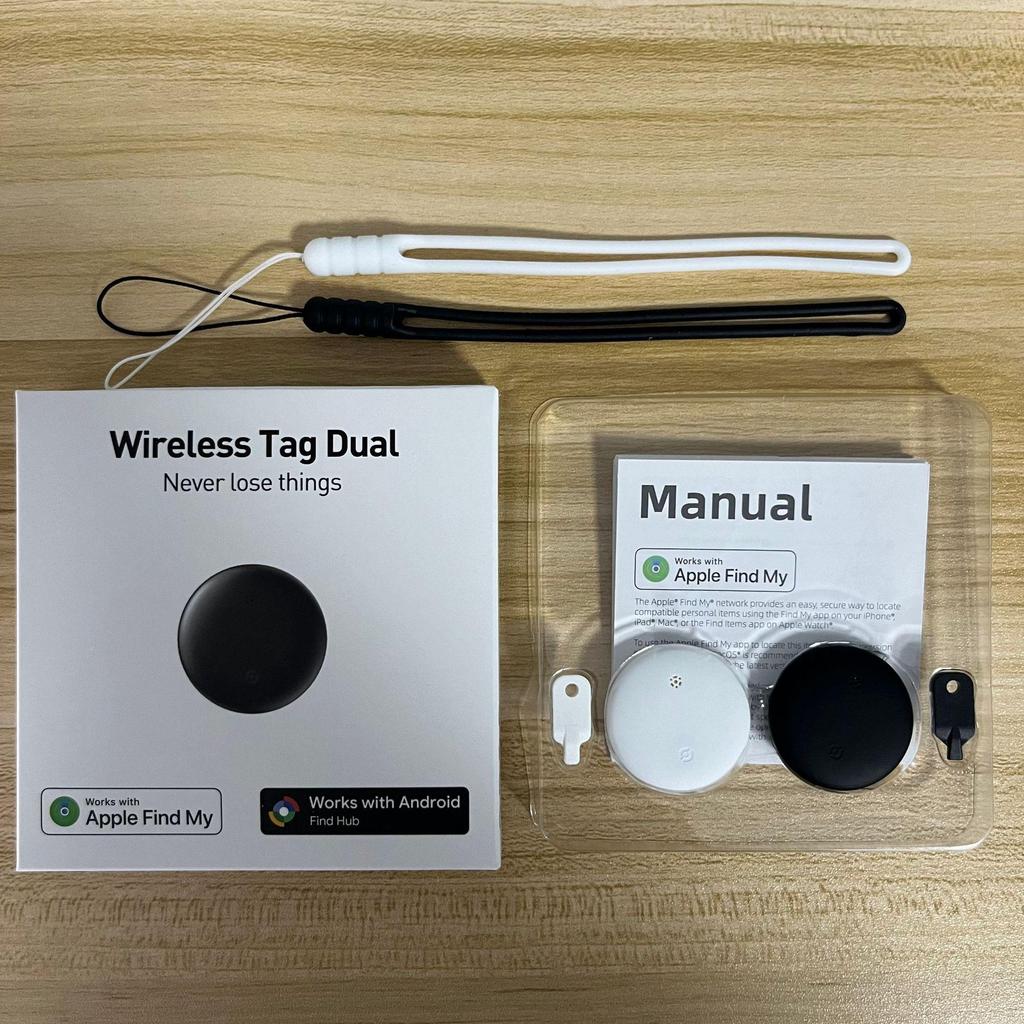 Dual-System Global Locator: Compatible with Apple AirTag & Android for Anti-Loss Tracking.