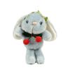 Plush Bunny Keychain Cartoon Stuffed Animal Toy For Students Backpack Decor