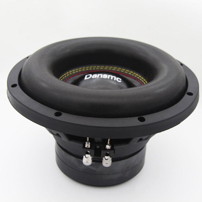 Dual Voice Coil 10/12-inch High Power Passive Car Subwoofer for Deep Bass 10-inch Upgrade - Single Speaker - Universal