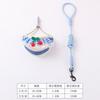 Adjustable pet leash, cute winged cat walking leash, special chest harness for kittens going out, dog leash, cat leash