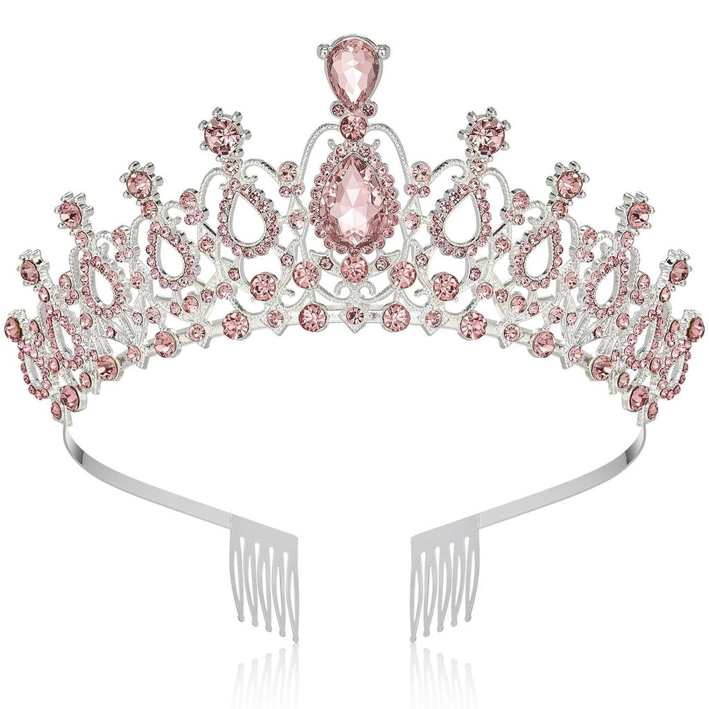 New Bridal Crown Hair Accessories Birthday Headband Crown Queen Party Wedding Dress Accessories