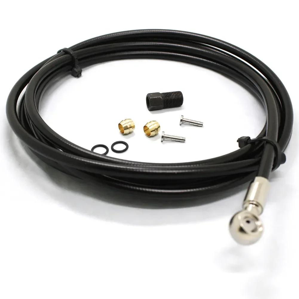 Bike Bicycle Banjo Hydraulic Disc Brake Hose Kit For-Shimano BH90 SLX M7000 XT M8000 XTR M9000 2m Line Pipe With Oil Needles