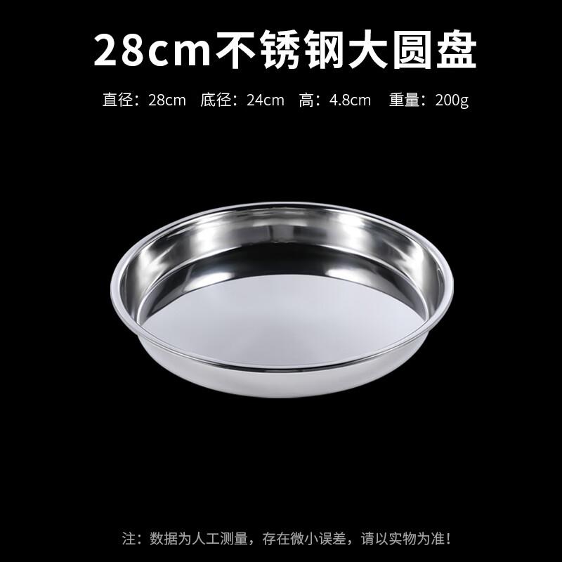 Mod Lanka 304 Stainless Steel Round Plate