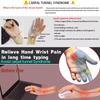 Ergonomic Silicone Mouse Pad Soft And Supportive Non-Slip Rubber Base Simple Desk Pad Wrist Support Keyboard Pad For PC/Desktop