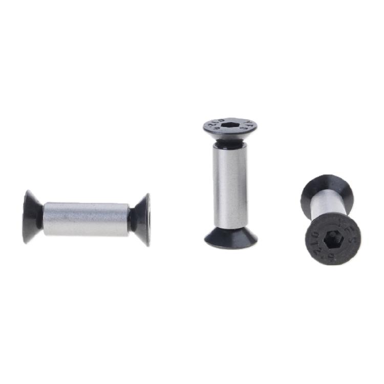 YFS Flat Hex Head Screws Fastening Screws Fastener Nut Kit for 5mm Handle Hole