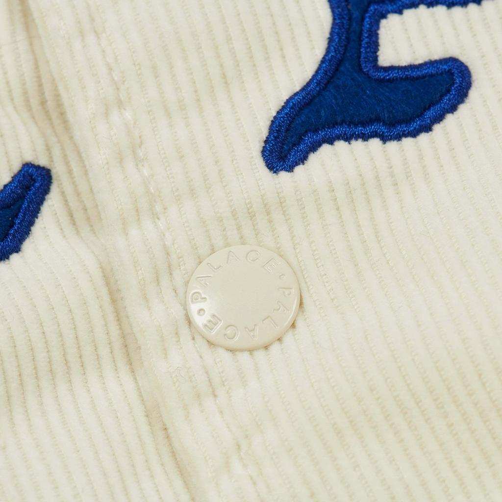 Palace Love Varsity Jacket White Unisex Outerwear P28JK082