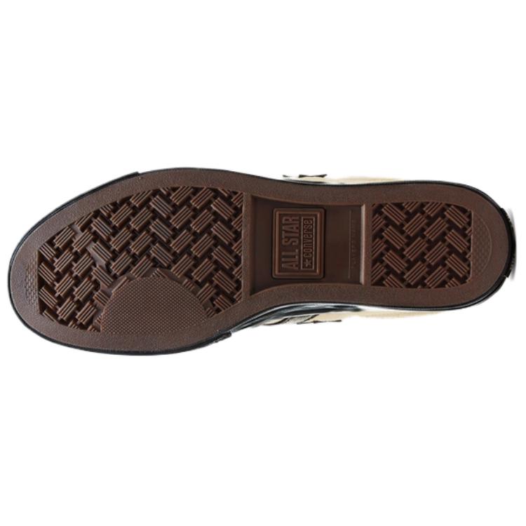 Converse Star Player 76 Retro Casual Slip Resistant Lightweight Low Top Skate Shoes Unisex sneaker Beige Black A11606C