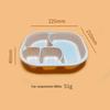 Disposable Rectangular 4-Compartment 1000ml Food Container