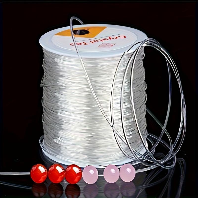 

Flexible Nylon Beading Cord 0.5-1mm, 3.5-12m Clear Elastic String for DIY Bracelet Necklace, Smooth Durable Thread for Artist United States