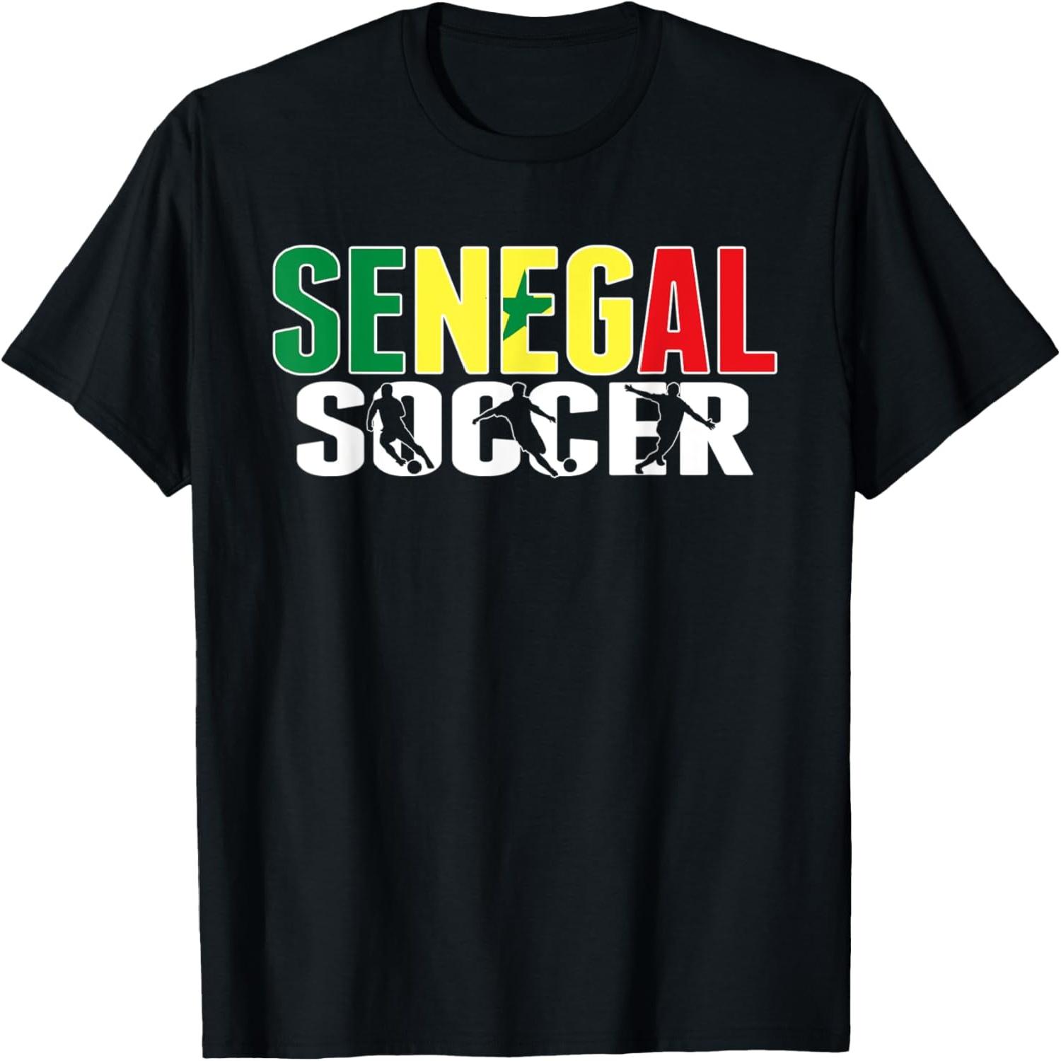 Senegal Soccer Fans Jersey Proud Senegalese Football Lovers T-Shirt S разноцветный