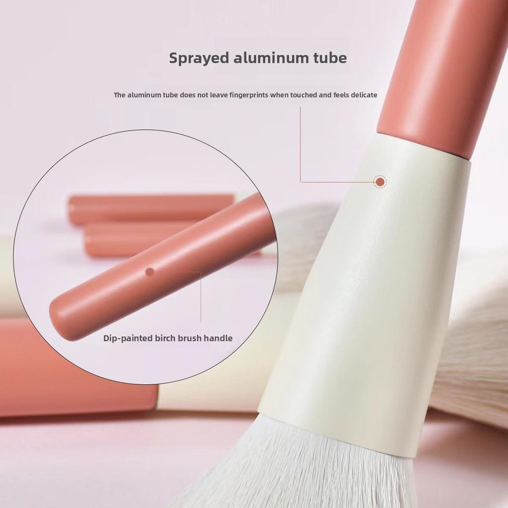 12-Piece Holiday Soft Bristle Makeup Brush Set Convenient Beginner Beauty Tools Eyeshadow Brush Imitation Bristle