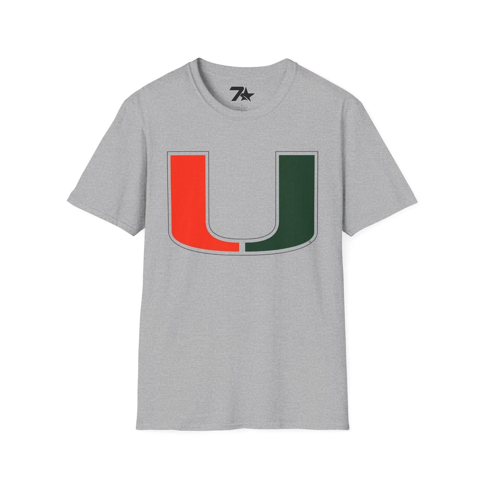 Miami Hurricanes Football T shirt, Game Day Tee, College Sports Top, Fan 4XL
