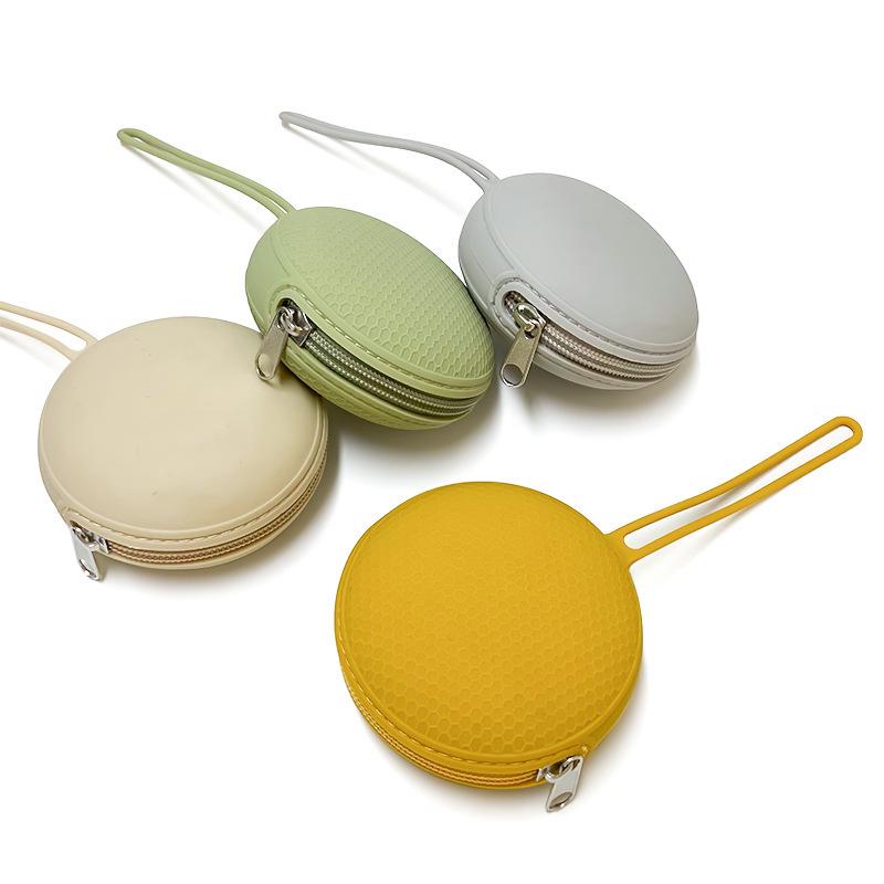 Silicone Zipper Coin & Pacifier Purse - Custom Logo, Cartoon Design for Kids