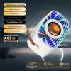 Abyss Mirror W20 Bluetooth Speaker: Floating Design, Colorful Lights, High Volume, Rich Sound & Deep Bass